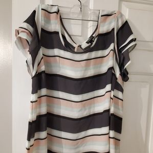 Torrid - stripped blouse (size 0)